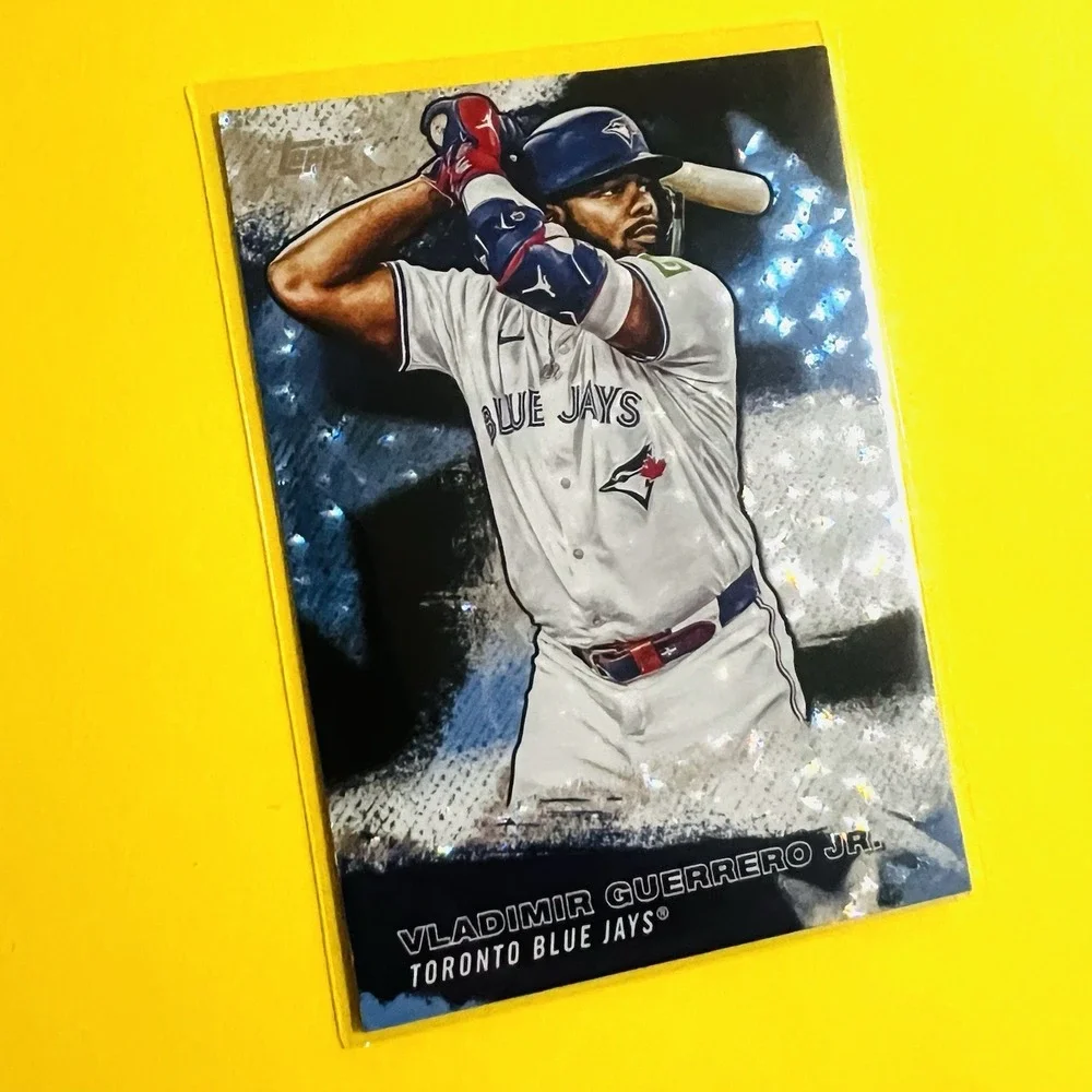 2026 Topps Stars Of The MLB  Vladimir Guerrero Jr Crackle Foil Blue‎ Jays